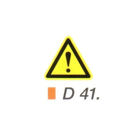 Vigyázz! Veszély! D41