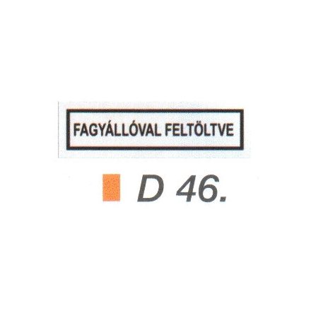 Fagyállóval feltöltve D46