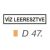Víz leeresztve D47