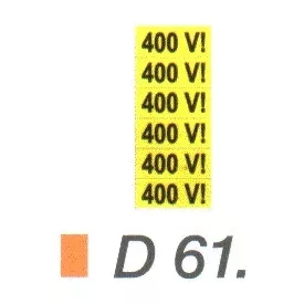 400 V! D61