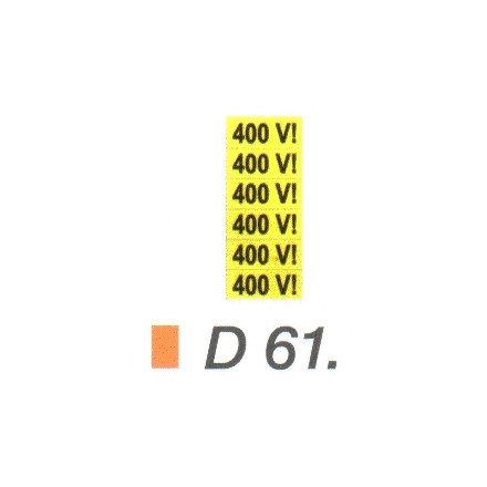 400 V! D61