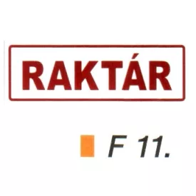 Raktár F11