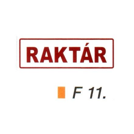 Raktár F11