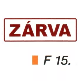 Zárva F15