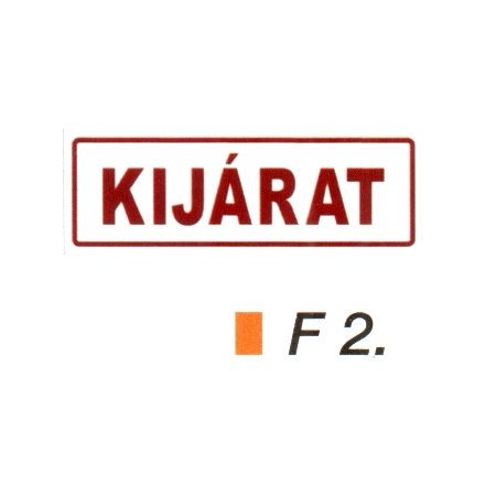 Kijárat F2