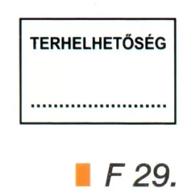 Terhelhetöség F29