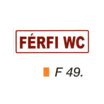 Férfi WC F49