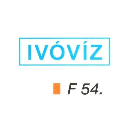 Ivóvíz F54