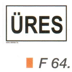 Üres F64