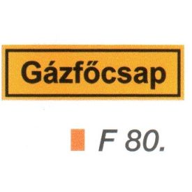 Gázföcsap F80
