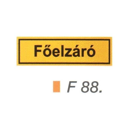 Föelzáró F88