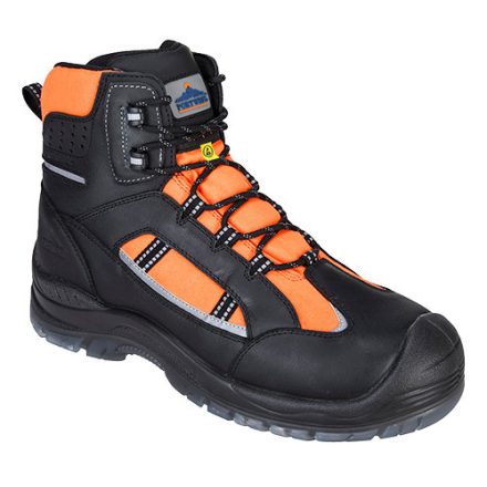 FC59ORR39, Portwest CompositeLite? Aqua Portwest Compositelite Retroglo Hi-Vis bakancs S3 WR ESD,