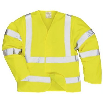 FR73ORRXX-3X, Jól láthatósági dzseki lángálló bevonattal FR73 , Jólláthatósági