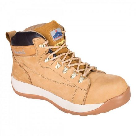 FW31HOR41, FW31 Steelite Mid Cut Nubuck Portwest SB HRO munkavédelmi bakancs, Méz, 41