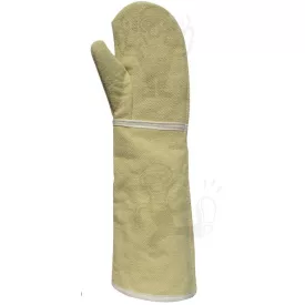   Egyujjas kesztyű, 50 cm-es szövött para-aramid (250°C), pamut béléssel 59870-es