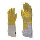 Színbőr tűzoltókesztyű 59880-as, Bőr munkakesztyű