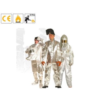 Alumínizált védőkabát, aramidszálas, hő- és lánghatás ellen (EN531, EN470)