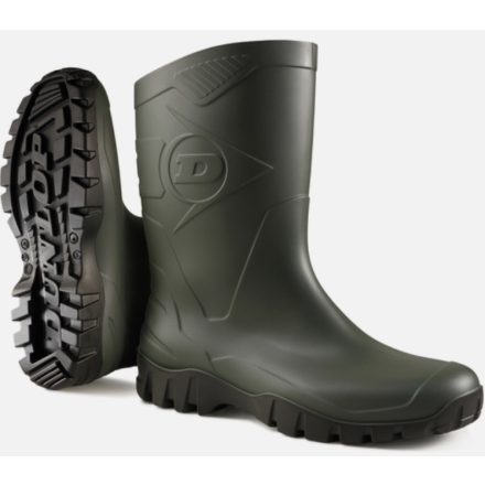 DUNLOP DEE PVC munkacsizma rövid szárú D95337-47-as munkavédelmi csizma, méret: 42