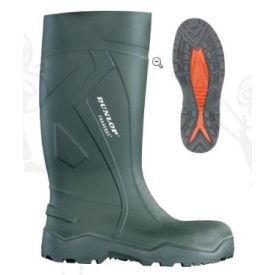   DUNLOP Purofort Plus prémium PU S5 CI SRC munkavédelmi csizma acél orrmerevítővel