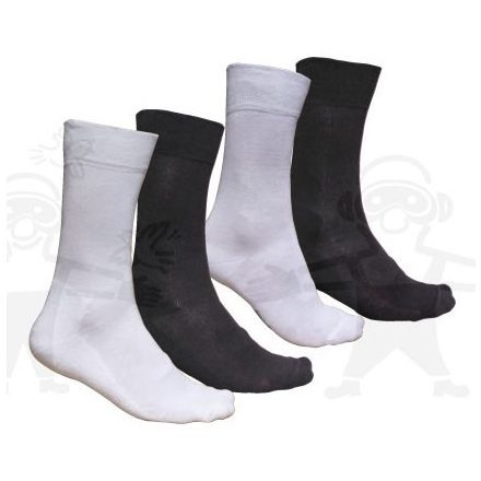 Comfort téli zokni 100% pamut alapanyagból, antisztatikus, méret: 38-40, szín: Fekete