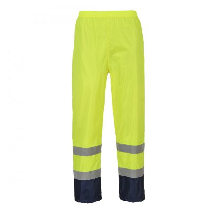 H444YNRXL, H444-s Portwest, Hi-Vis Classic Contrast esönadrág  Sárga/Navy színben, méret: XL