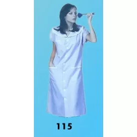 Női köpeny HT115 fehér színű, csipkés modell