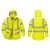 LW74YERXXXL, Portwest Női jól láthatósági téli kabát, Yellow, méret: 3XL