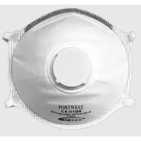   P304WHR, P304 - FFP3 szelepes dolomit Light Cup légzésvédő maszk