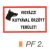 Kutyával örzött terület! PF2