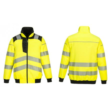 PW302 - PW3 Hi-Vis 3-in-1 jól láthatósági Pilota kabát Sárga/Narancs