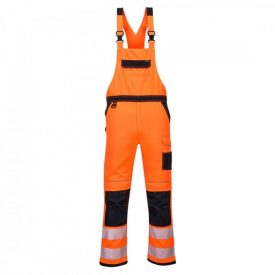   Portwest PW3 jól láthatóság PW3 Hi-Vis kantáros nadrág, Cikkszám: PW344