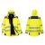 PW365YBRXL, Portwest PW3 Hi-Vis 3-in-1 kabát, YeBk, méret: XL