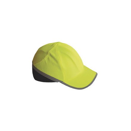 PW79YER, Portwest Hi-Vis ütésbiztos baseball sapka, Yellow