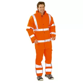   Jólláthatósági, munkavédelmi esőkabát narancssárga (RS_205xx)