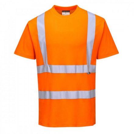 S170ORRM, S170 - Cotton Comfort rövid ujjú póló, Narancssárga, M