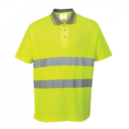 S171YERXS, Cotton Comfort pólóing,normál fazon, sárga színben