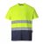 S173YNRXL, S173-s Portwest, Kéttónusú Pamut komfort póló Sárga/Navy színben, méret: XL