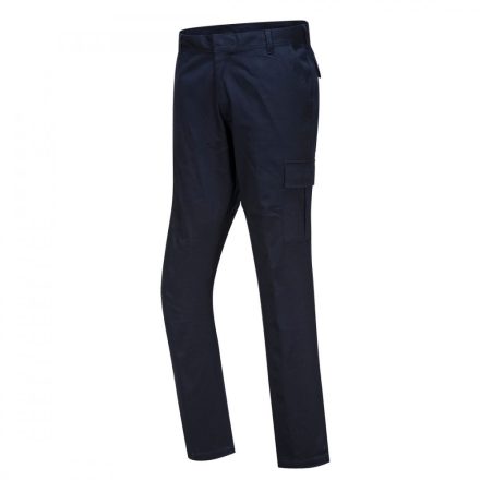 S231DNR42, S231 - Stretch Slim Combat nadrág, Navy kék, 42