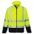 S425YNRXXXL, Láthatósági kontraszt Softshell (3L), normál fazon, sárga/tengerészkék színben