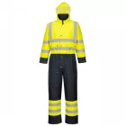 S485 Contrast bélelt overall fényvisszaverő csíkokkal, kezeslábas