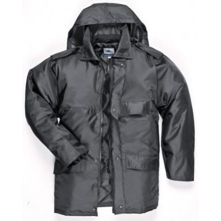 S534BKRM, S534 Security kabát, normál fazon, fekete színben