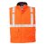 S776ORRS, S776-s Portwest, Bizflame Rain Hi-Vis antisztatikus FR mellény, Jólláthatósági, Narancssárga, S