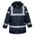S785NARXXXL, Bizflame antisztatikus lángálló esőkabát-S785, navy, XXXL