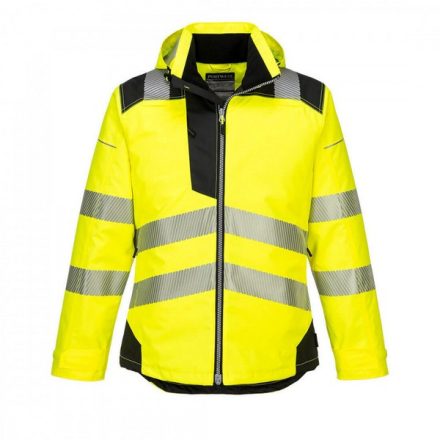 T400YBRXL, T400 - Vision Hi-Vis esőkabát, Sárga/fekete, XL