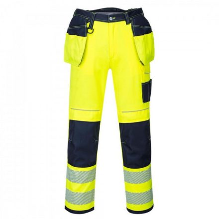 T501YNS36, T501 - Vision Hi-Vis nadrág, Sárga/kék, 36