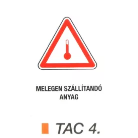 Melegen szállítandó anyag TAC4
