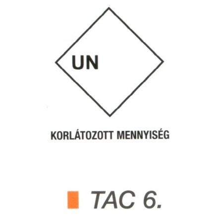 Korlátozott mennyiség UN TAC6