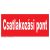 Csatlakozási pont tábla, utánvilágító TB-00705