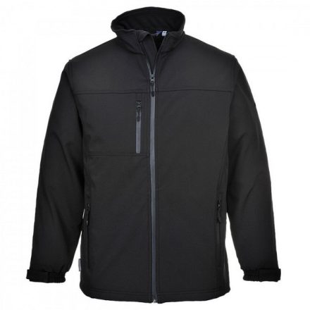 TK50BKR5XL, TK50 Softshell dzseki, normál fazon, fekete színben