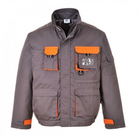 TX18GRRXL, TX18 Bélelt, téliesített kabát, normál fazon, szürke színben
